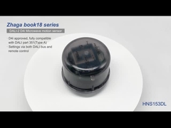 HNS153DL Zhaga book18 DALI 2 D4i माइक्रोवेव मोशन सेंसर