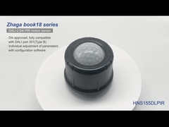 HNS155DLPIR Zhaga book18 input device DALI 2 D4i PIR motion sensor
