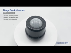 HNS158DHPIR zhaga book18 0-10v and daylight harvest function remote control setting