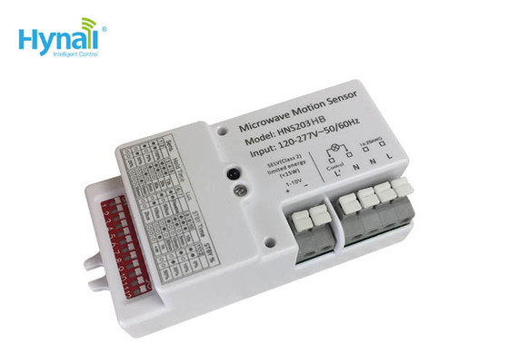 डीआईपी स्विच हाई बे मोशन सेंसर 1-10v डिमिंग HNS203HB 12m माउंटिंग